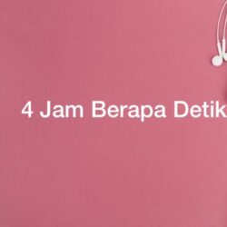 3 4 jam sama dengan berapa detik