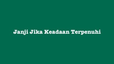 Janji Jika Keadaan Terpenuhi