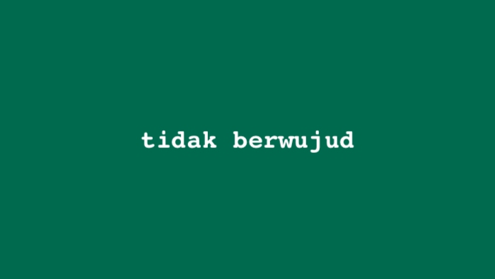 tidak berwujud