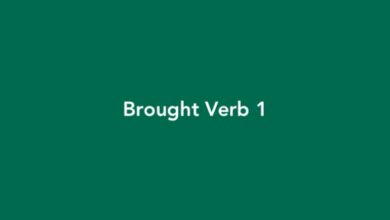 Brought Verb 1