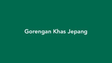 Gorengan Khas Jepang