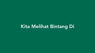 Kita Melihat Bintang Di