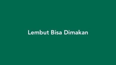 Lembut Bisa Dimakan