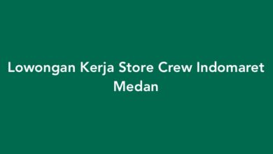 Lowongan Kerja Store Crew Indomaret Medan