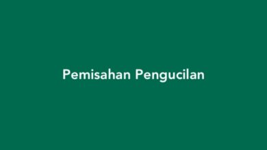 Pemisahan Pengucilan