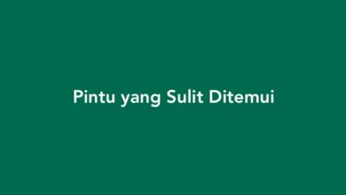 Pintu yang Sulit Ditemui