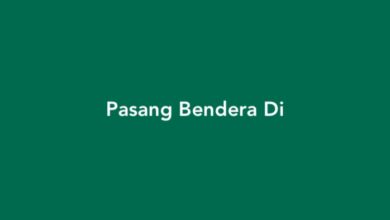 Pasang Bendera Di