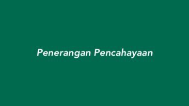 Penerangan Pencahayaan