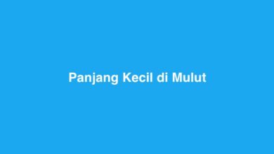 Panjang Kecil di Mulut