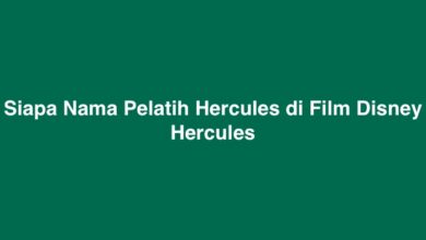 Siapa Nama Pelatih Hercules di Film Disney Hercules