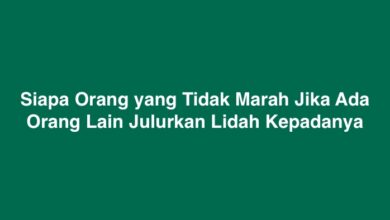 Siapa Orang yang Tidak Marah Jika Ada Orang Lain Julurkan Lidah Kepadanya