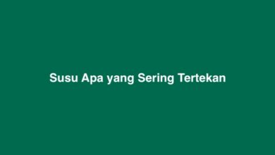 Susu Apa yang Sering Tertekan