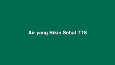 Air yang Bikin Sehat TTS