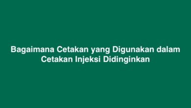 Bagaimana Cetakan yang Digunakan dalam Cetakan Injeksi Didinginkan