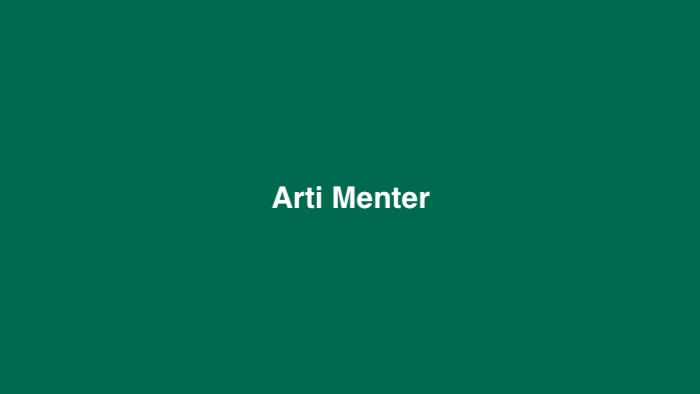 Arti Menter