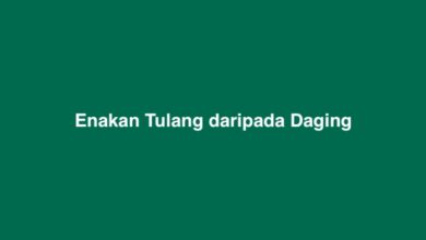 Enakan Tulang daripada Daging