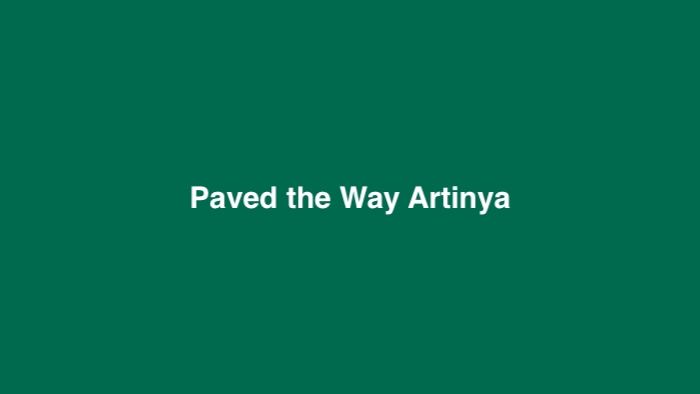 Paved the Way Artinya