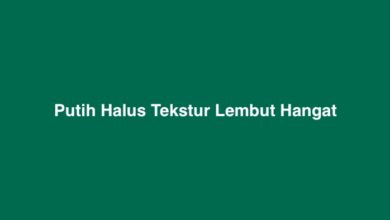 Putih Halus Tekstur Lembut Hangat