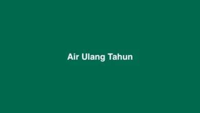 Air Ulang Tahun