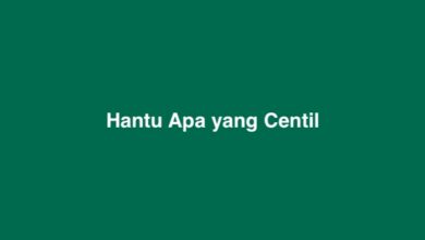 Hantu Apa yang Centil